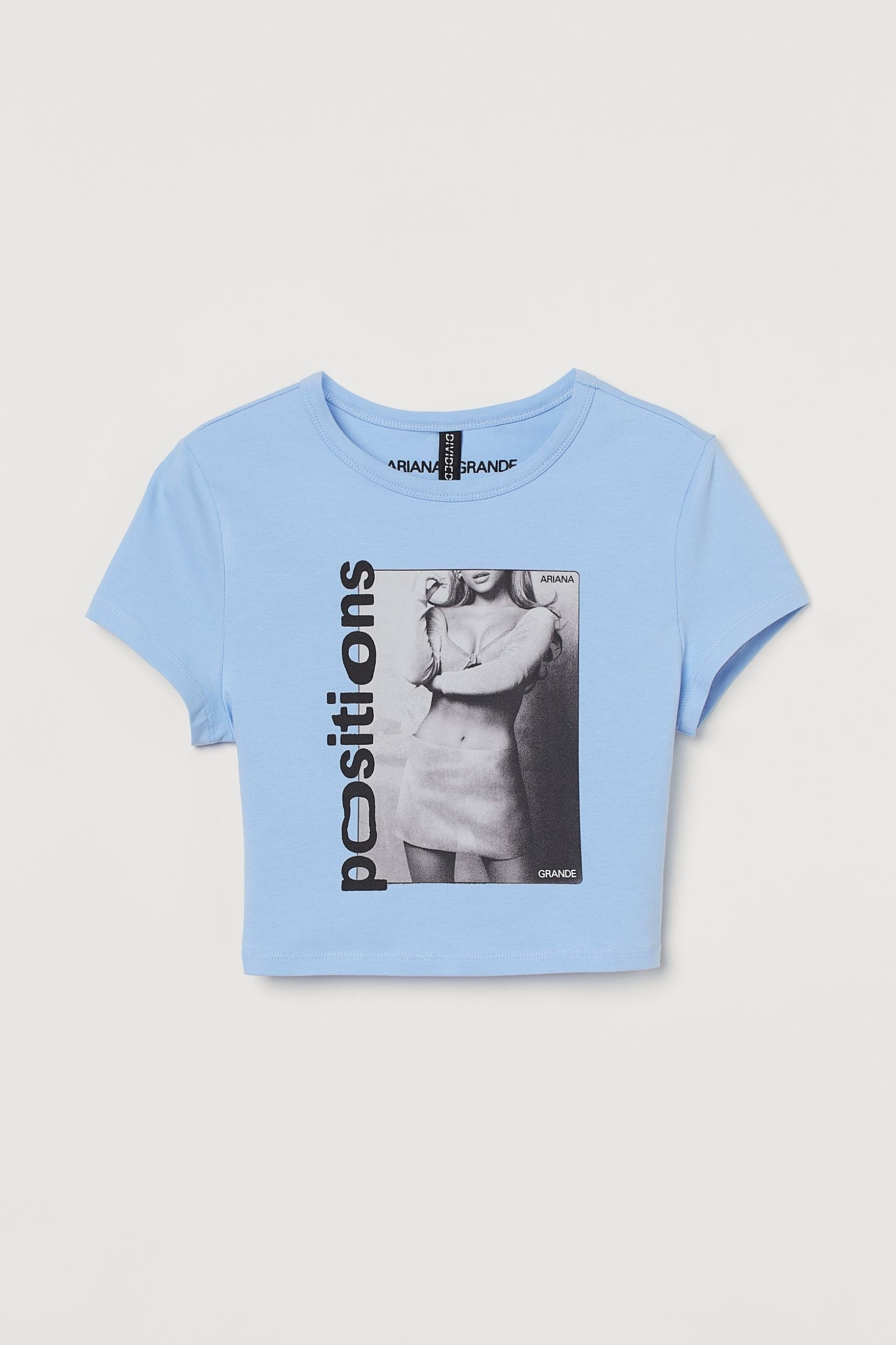 Ariana-t-paita 9,99 e, H&M.