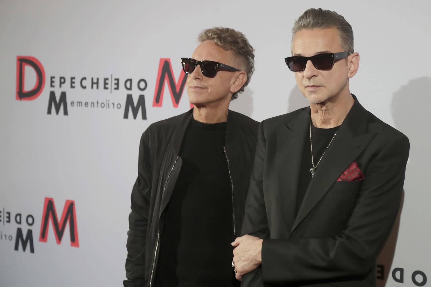 Tällä hetkellä Depeche Moden muodostavat Martin Gore (vas.) ja Dave Gahan