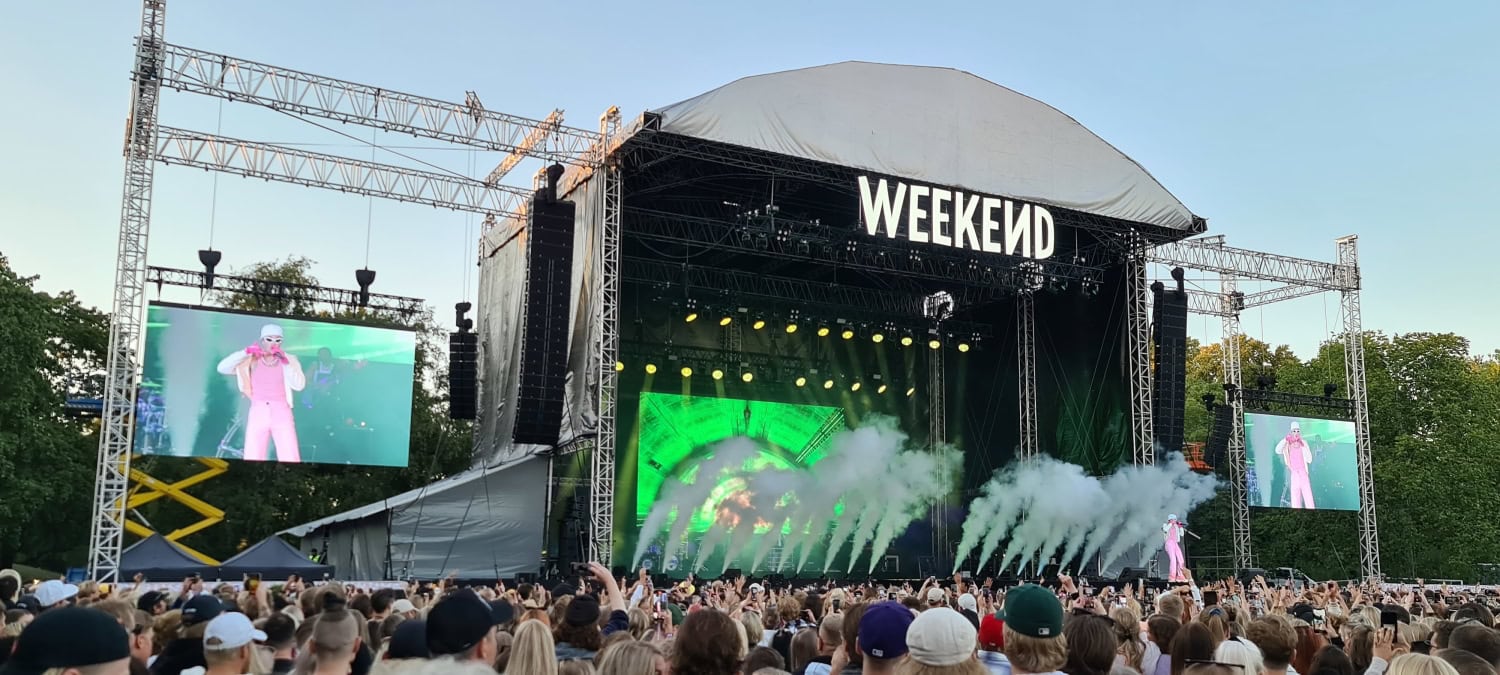 Justin Bieber esiintyi Helsingissä osana Weekend Festivalin tapahtumaa.