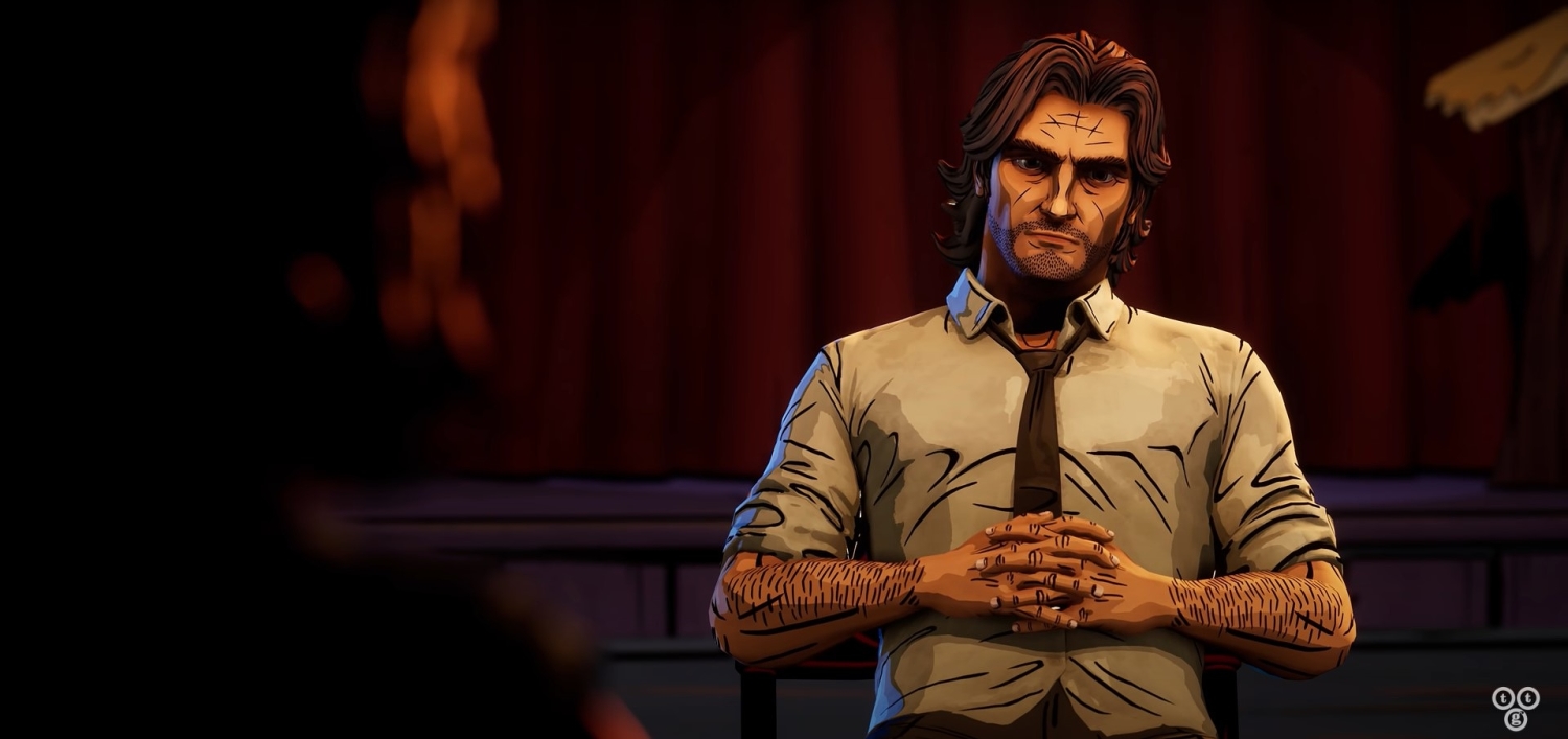 Bigby nähdään trailerin aikana vihanhallintakurssilla.