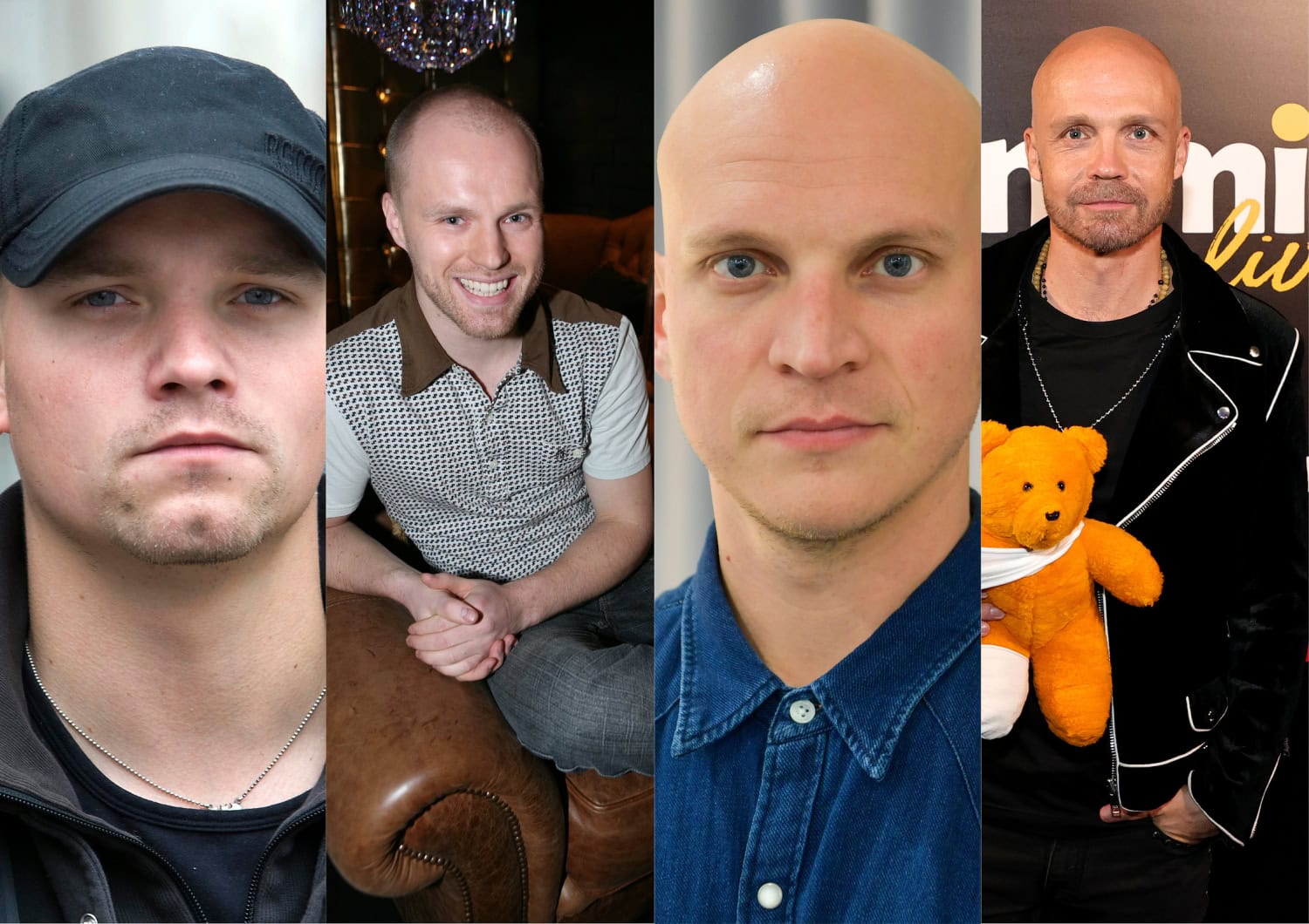 Niko Kivelä, Teemu Vesterinen, Riku Nieminen, Juha Tapio.