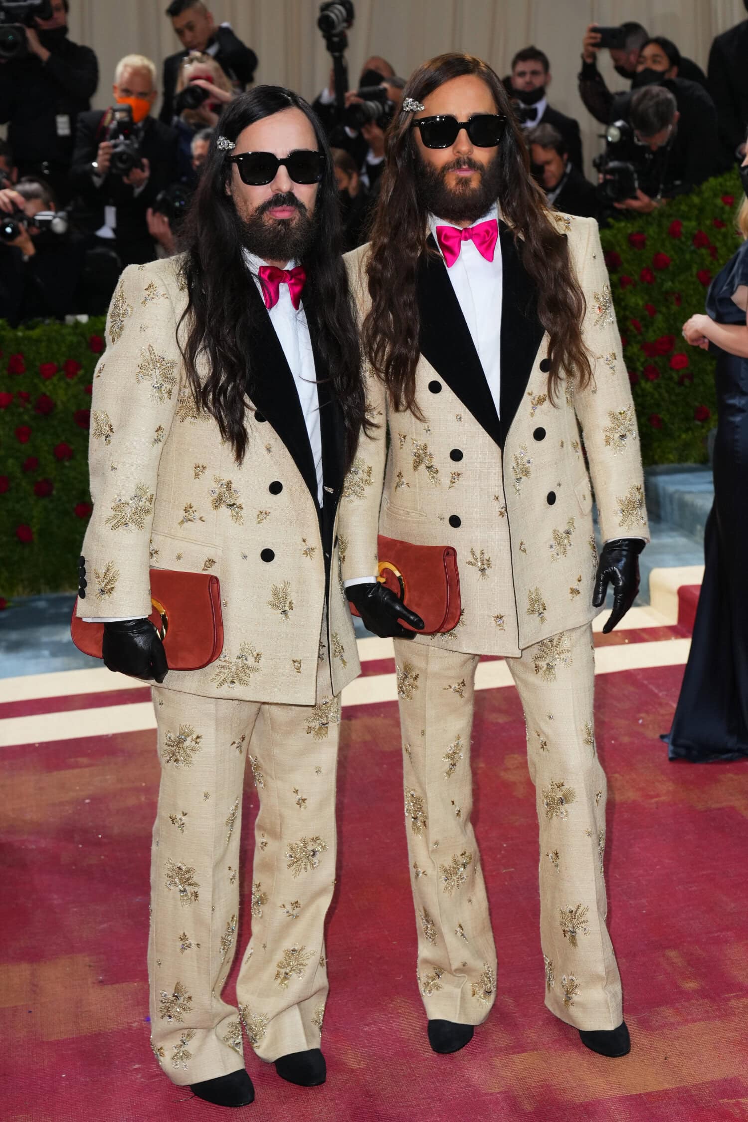 Alessandro Michele ja Jared Leto Met-gaalassa.