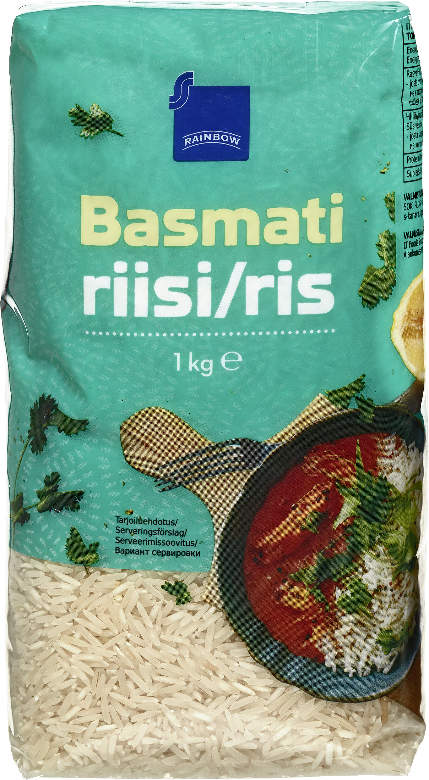 Takaisinvedettävä erä on kuvassa olevaa riisiä.