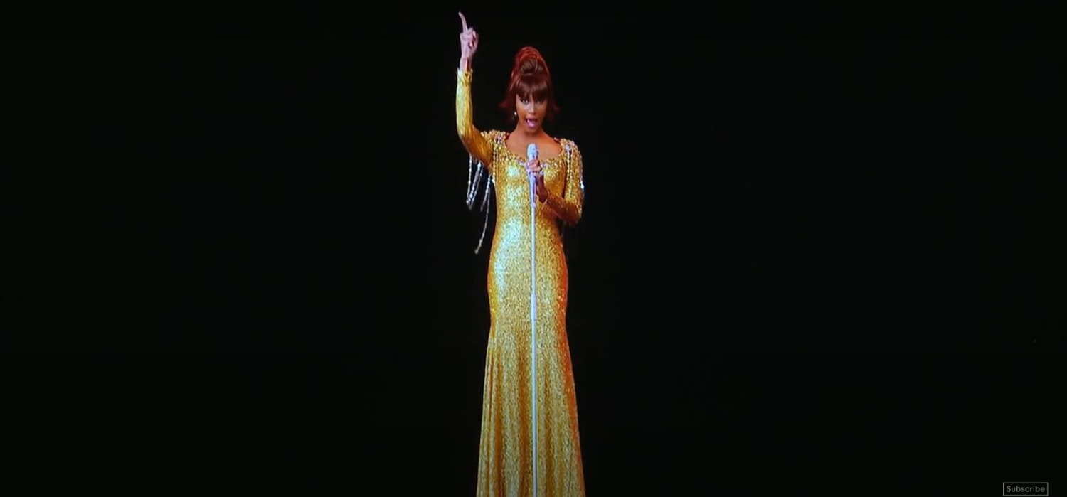 Myös Whitney Houstonin legendaarinen I Will Always Love You -biisi kuullaan konsertin aikana.