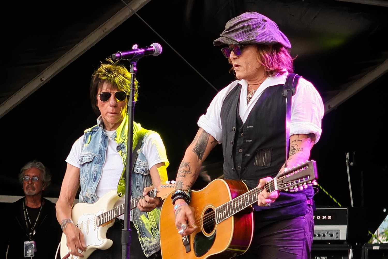 Jeff Beckin ja Johnny Beckin yhteisesitys valloitti Helsinki Blues -festivaalien lavan.