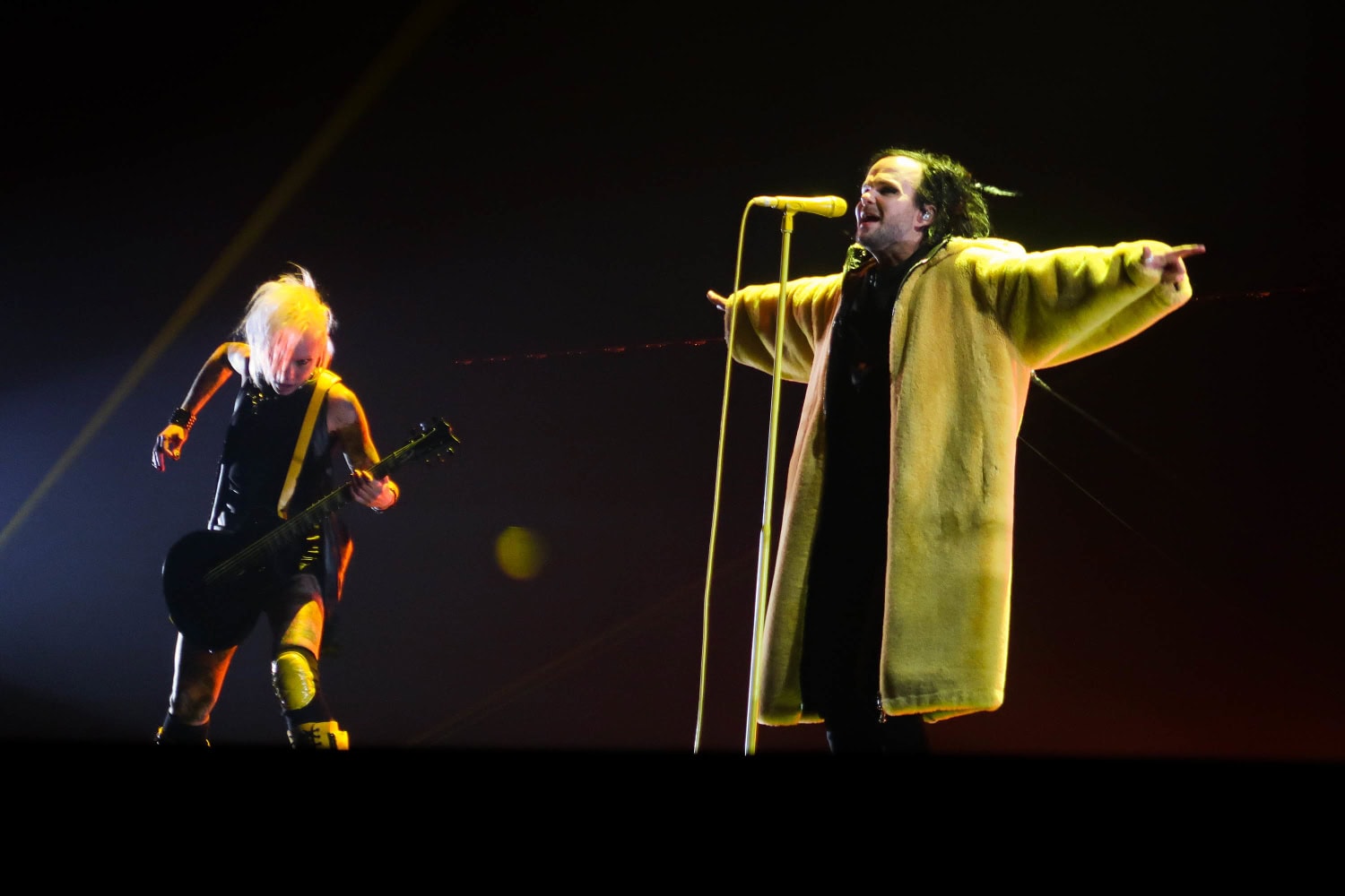 The Rasmuksen lavaesitys jäi monen katsojan mieleen.