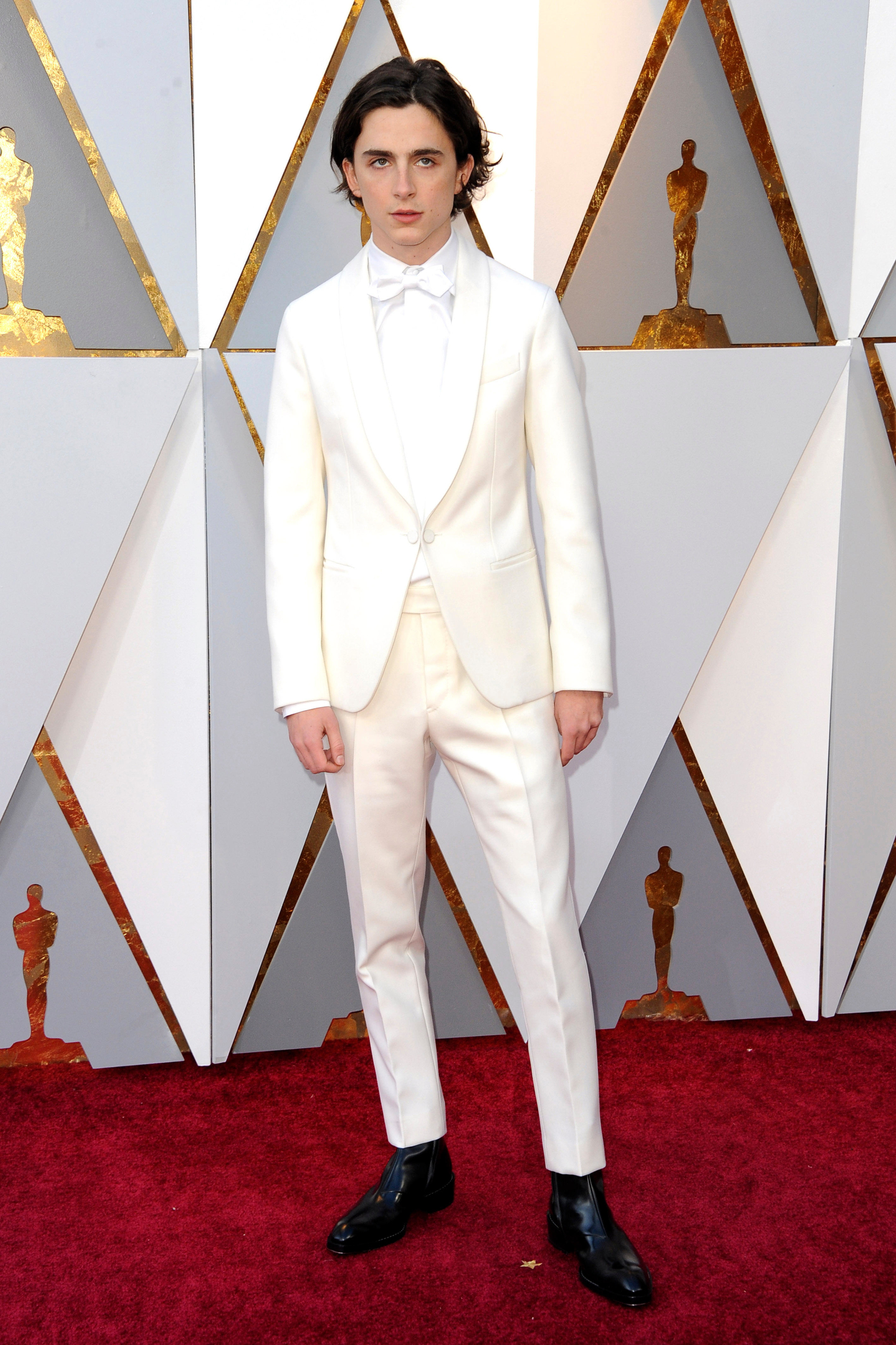 Timothée Chalamet vuoden 2018 Oscar-gaalassa