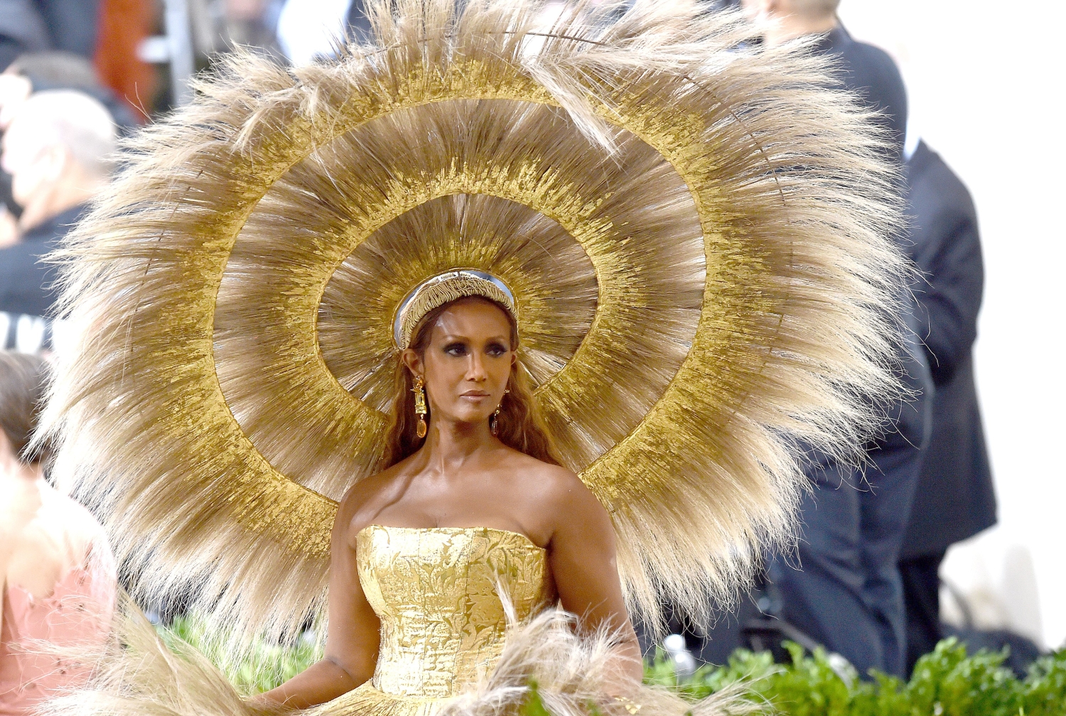 Iman Met-gaalassa 2021.