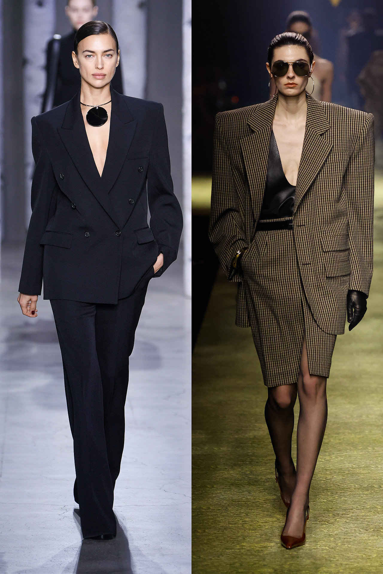 Michael Kors ja Saint Laurent.