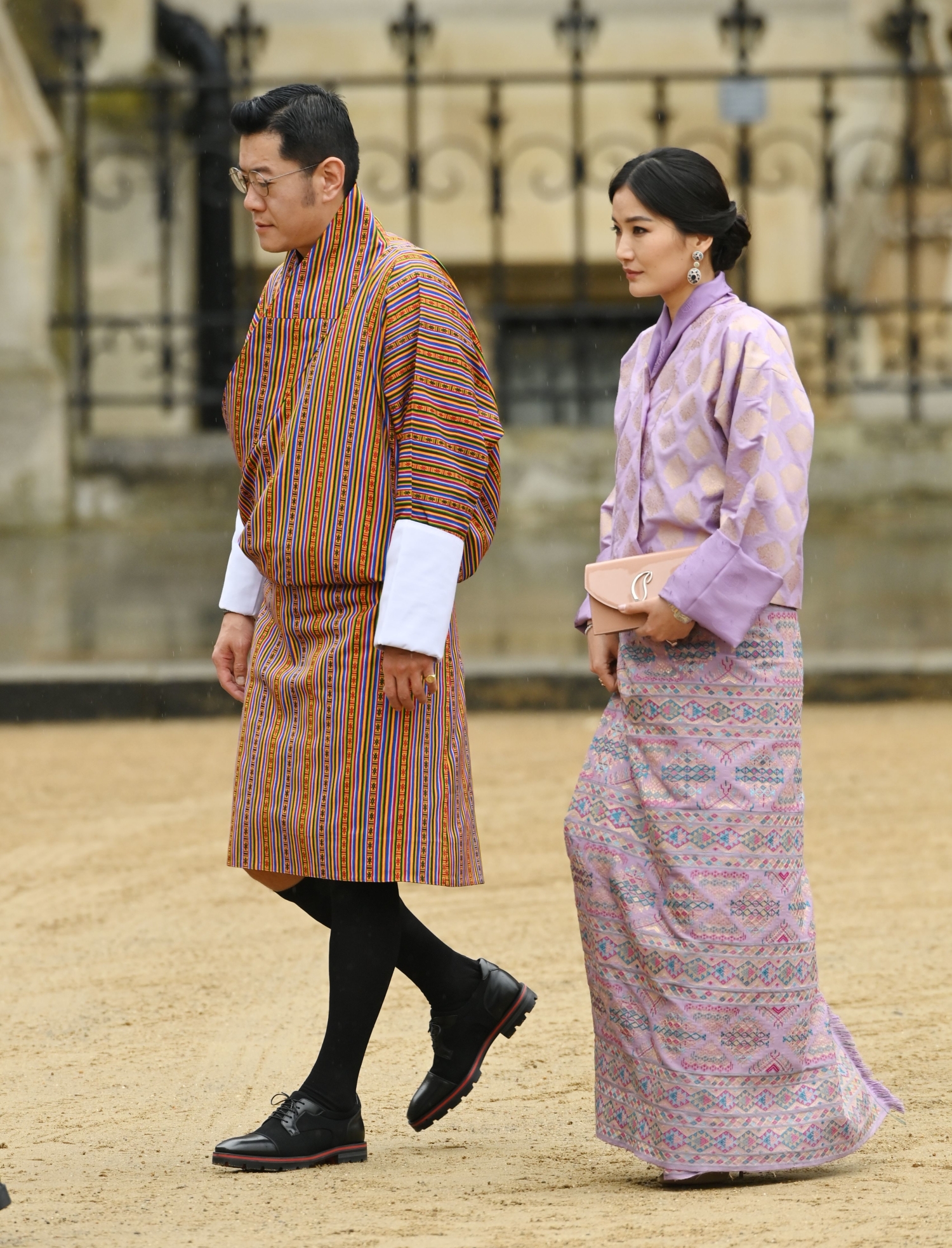 Jigme Khesar Namgyel Wangchuck ja hänen vaimonsa Jetsun Pema.