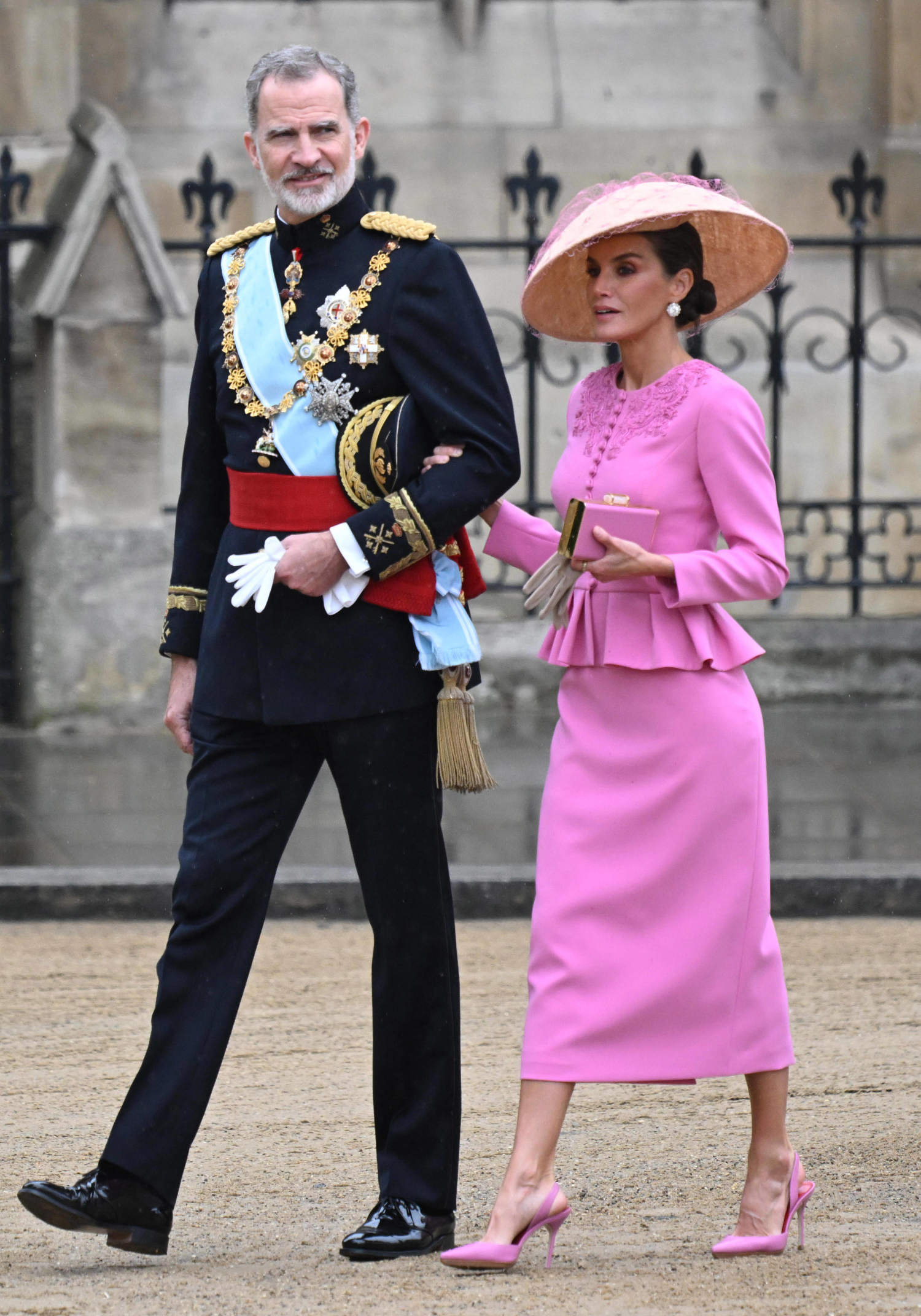 Espanjan kuningatar Felipe VI ja hänen vaimonsa kuningatar Letizia.