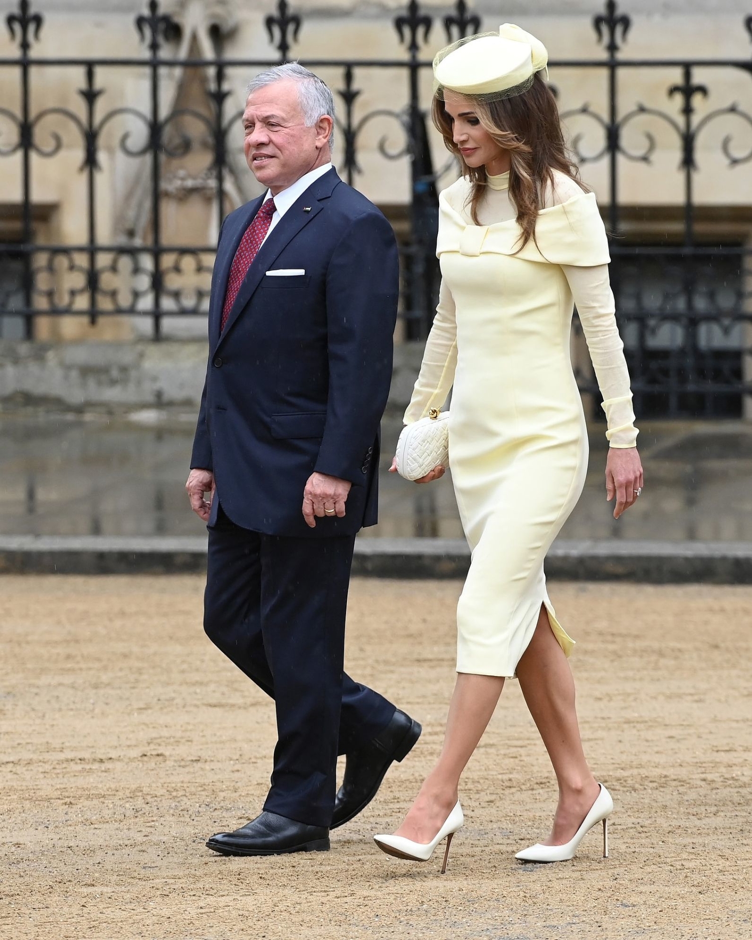 Jordanian kuningas Abdullah II ja kuningatar Rania.