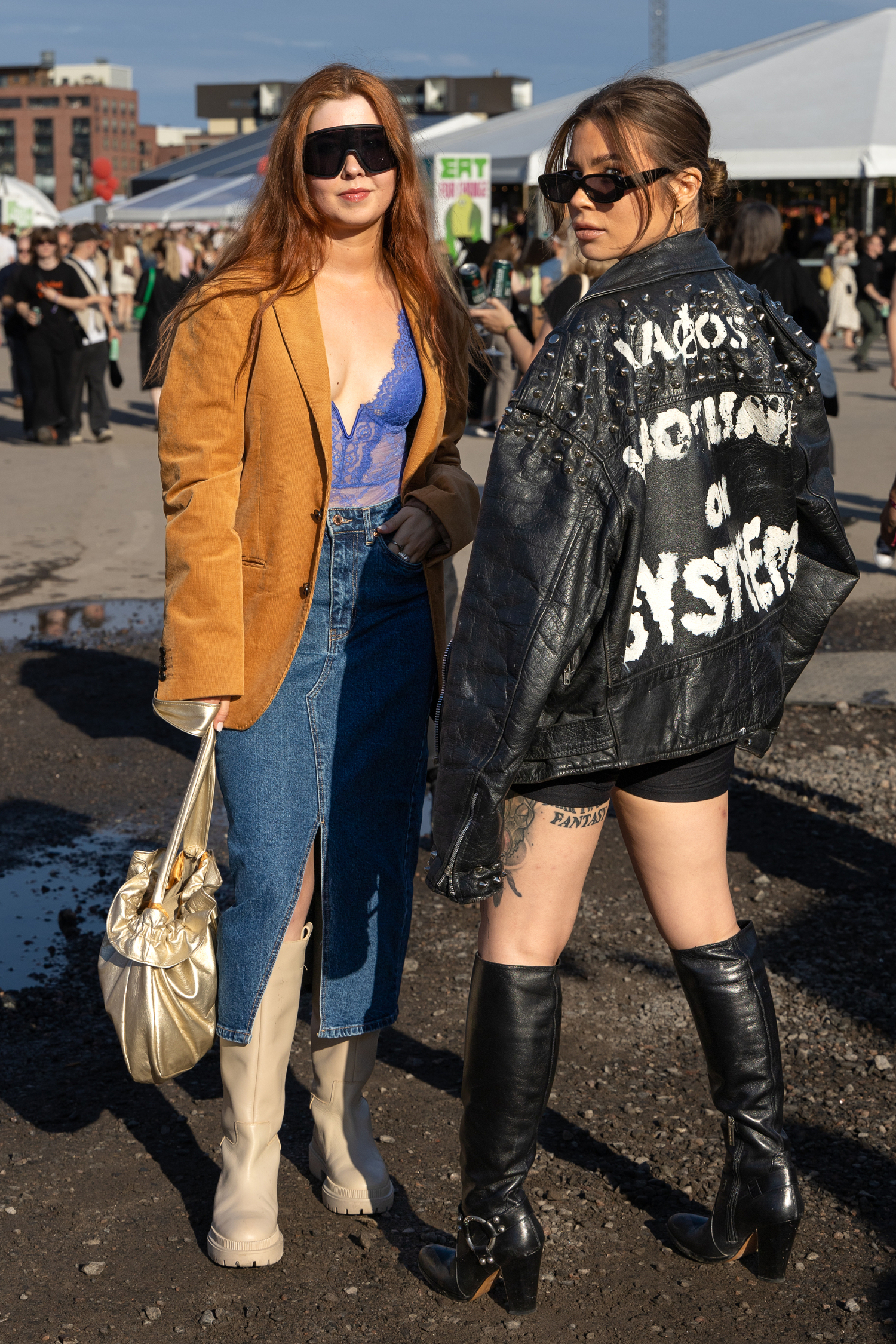 Wilman ja Anrikan asuissa oli asennetta.
