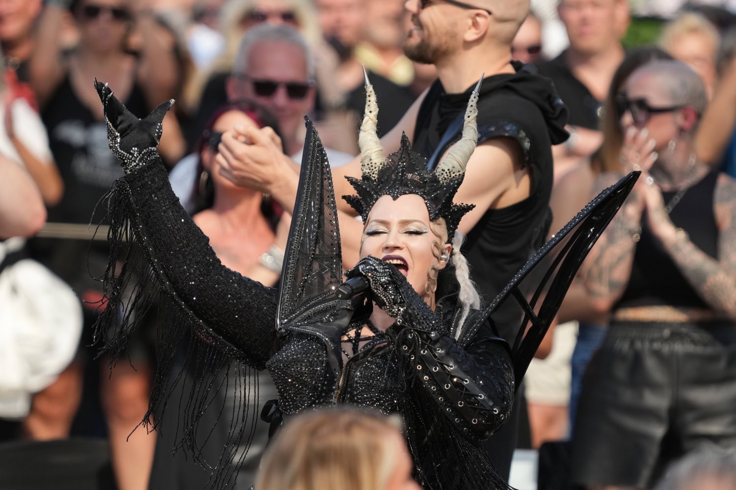 Battle Beast esiintymässä Saksassa syyskuussa 2025.