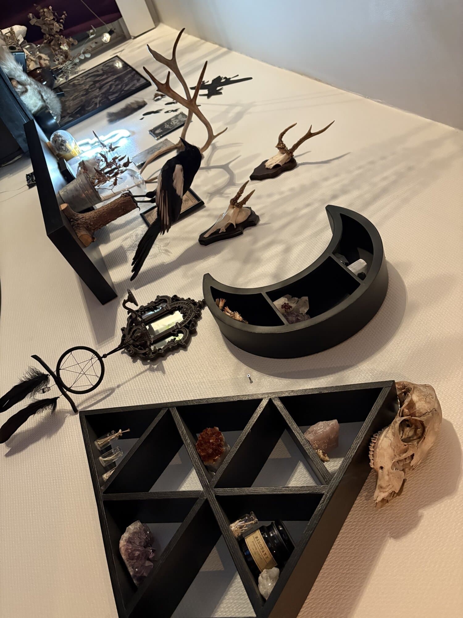 Jokaiselle esineelle on Kolarin kodissa oma, harkittu paikkansa.