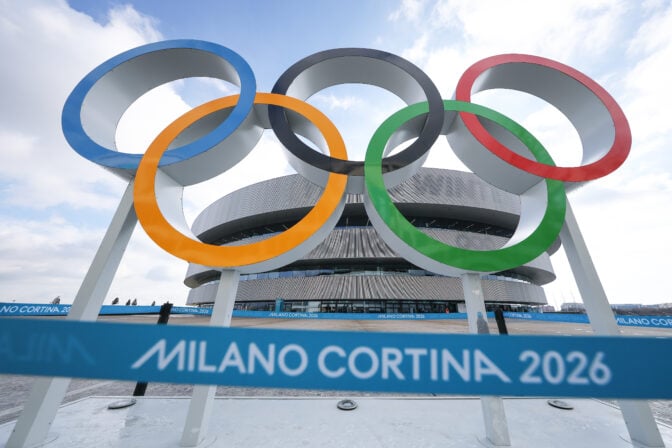 Olympialadulla nähtiin tänään erikoinen vieras – katso video tilanteesta