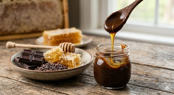 Nyt on kehitetty aivan uusi herkku – ainesosina hunajaa ja kaakaon jätettä