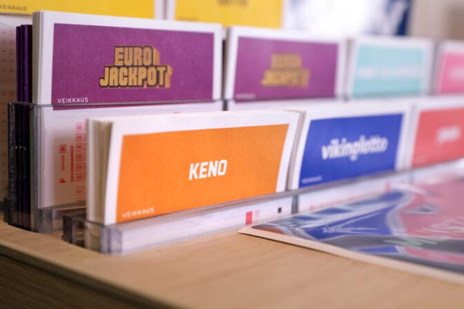 100 000 euron Keno-voitto Suomeen – täällä onnekas rivi pelattiin
