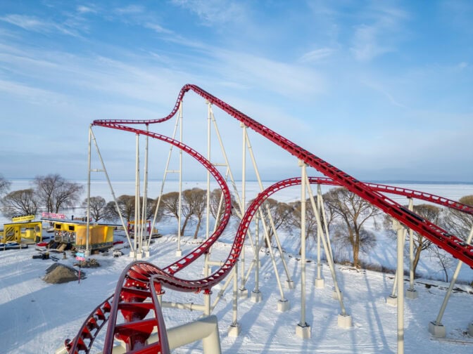 Tältä näyttää Särkänniemen uusi vuoristorata – aukeaa yleisölle toukokuussa