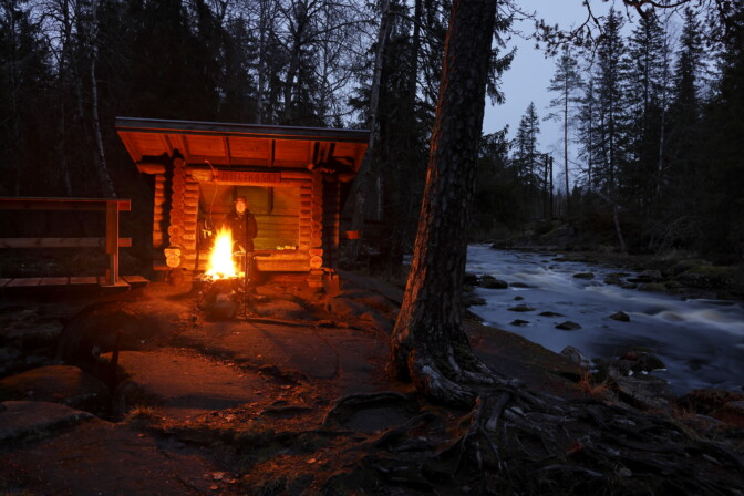 MT: Törkeä ilmiö Lapin retkeilyalueiden taukopaikoilla: ulkomaalaiset ajavat suomalaiset pois