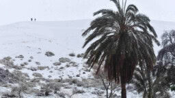 Hiihtokeli saapui Saharaan