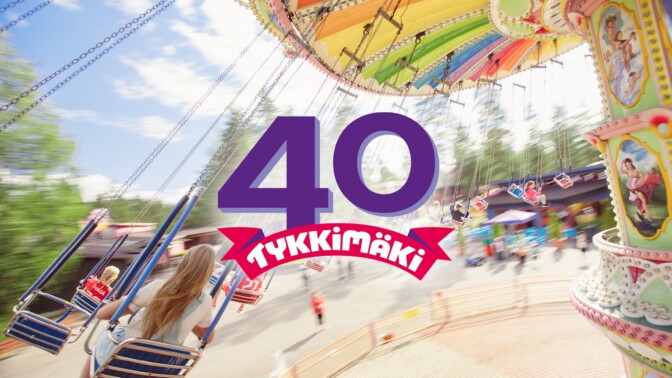 Tykkimäki juhlii tänä vuonna pyöreitä – sen kunniaksi yksi ikäryhmä saa ilmaiset huvipuistorannekkeet