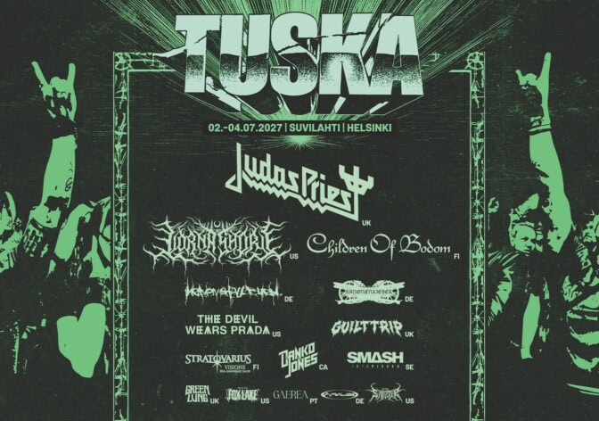 Judas Priest saapuu Tuskaan – heavy metal -legenda ensi kesän pääesiintyjäksi